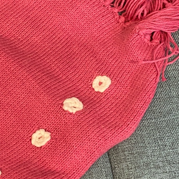 New WILDFOX COUTURE Flirtatious ‘Hold Me Tight’ Chainlink Scarf in Doll Pink - Picture 7 of 10